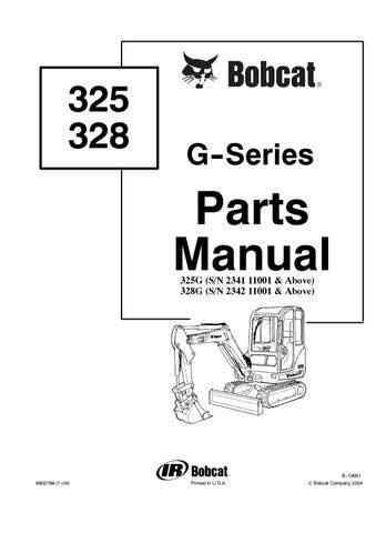 bobcat 326 mini excavator specs|bobcat 325g parts diagram.